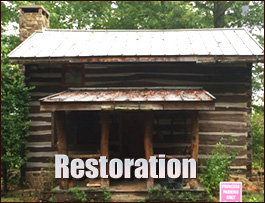 Historic Log Cabin Restoration  Trimble, Ohio